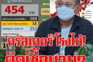 ศูนย์บัญชาเหตุการณ์ตอบโต้โรคไวรัสโควิด-19 โคราช พบผู้ติดเชื้อเพิ่ม 454ราย โรงเชือดไก่เอาไม่อยู่ติดเชื้อบาน!!(คลิกอ่าน)