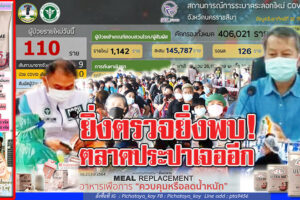 เชื้อระบาดหนัก!!ถึงคิวตลาดประปาติดเชื้อ 5ราย เร่งสอบสวนไทม์ไลน์สะกัด!! ติดเชื้ออีก 110ราย หายป่วย 171ราย เสียชีวิต 2ราย!! (คลิกอ่าน)