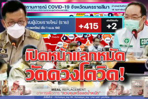 แม้จะมีผู้ติดเชื้อวันละ 500รายก็ตาม!! ย้ำไม่ปิดสถานที่ที่ติดโควิด วอนคนโคราชต้องช่วยกัน อย่าให้ติดถึง1,000ราย!! (คลิกอ่าน)