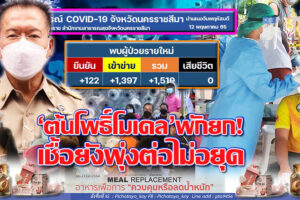 “ต้นโพธิ์โมเดล”หยุดพักตรวจATK แต่เชื้อนรกยังติดเพิ่ม 1,519 ราย อำเภอเมืองยังรักษาแชมป์“ติดเชื้อ”อีก 207 ราย!!(คลิกอ่าน)